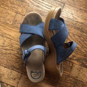 DANSKO leather sandals with buckle